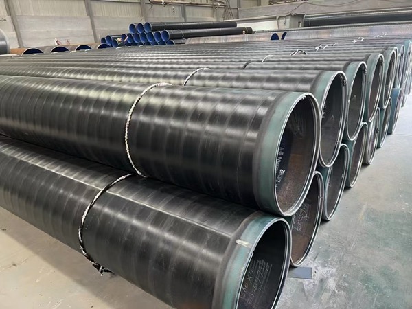 3PE防腐输水螺旋钢管